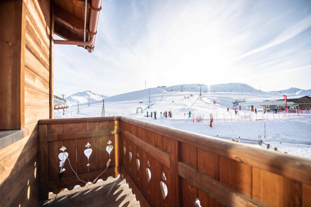 Alpino Lodge Bivio Livigno Exteriör bild