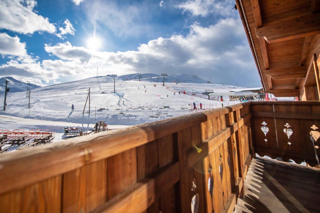 Alpino Lodge Bivio Livigno Exteriör bild