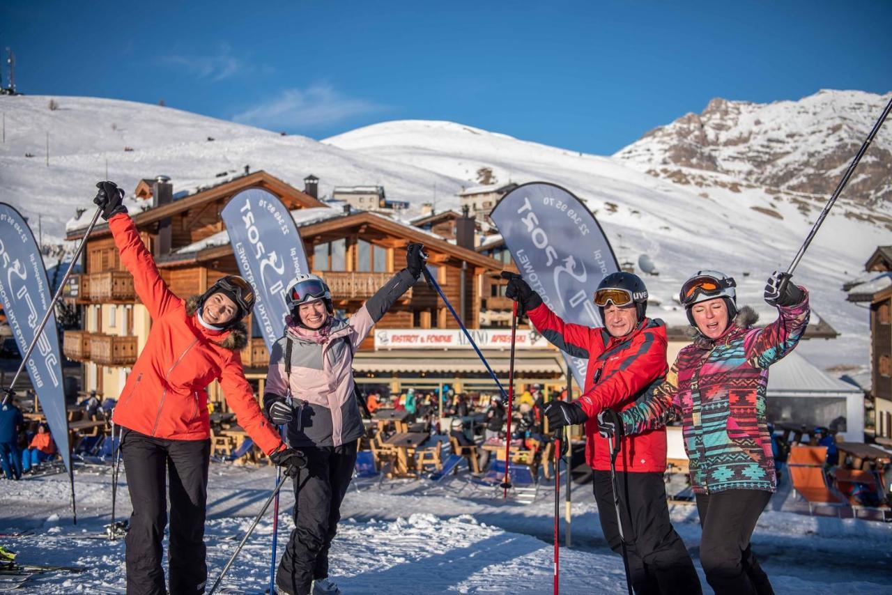 Alpino Lodge Bivio Livigno Exteriör bild