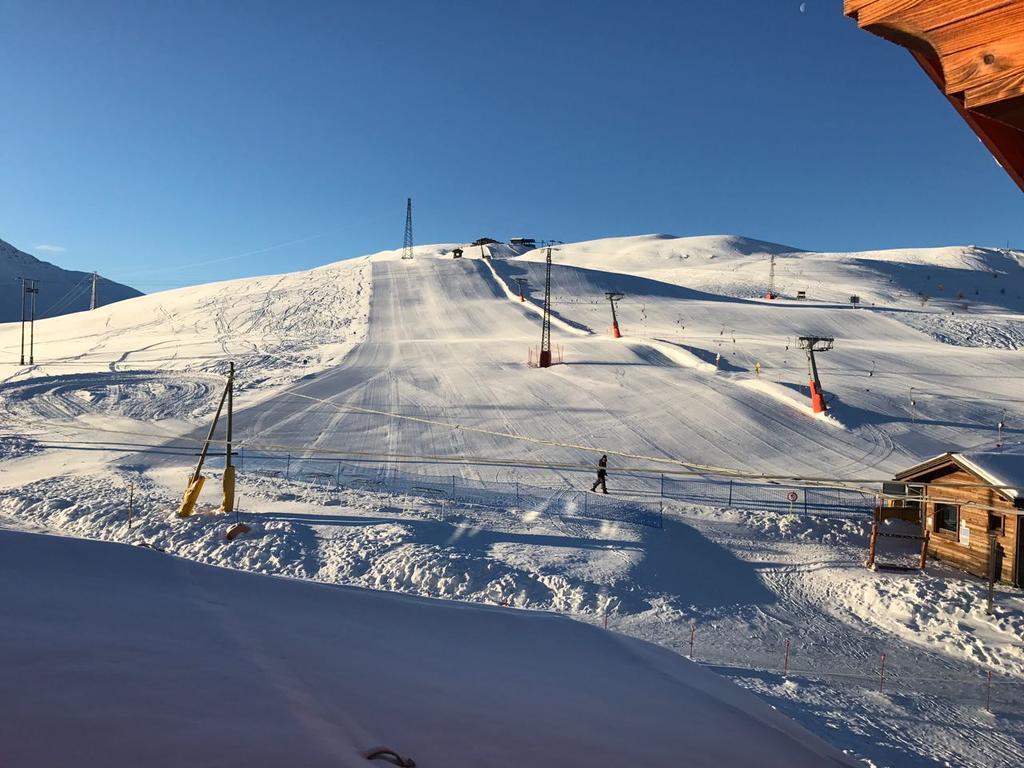 Alpino Lodge Bivio Livigno Exteriör bild