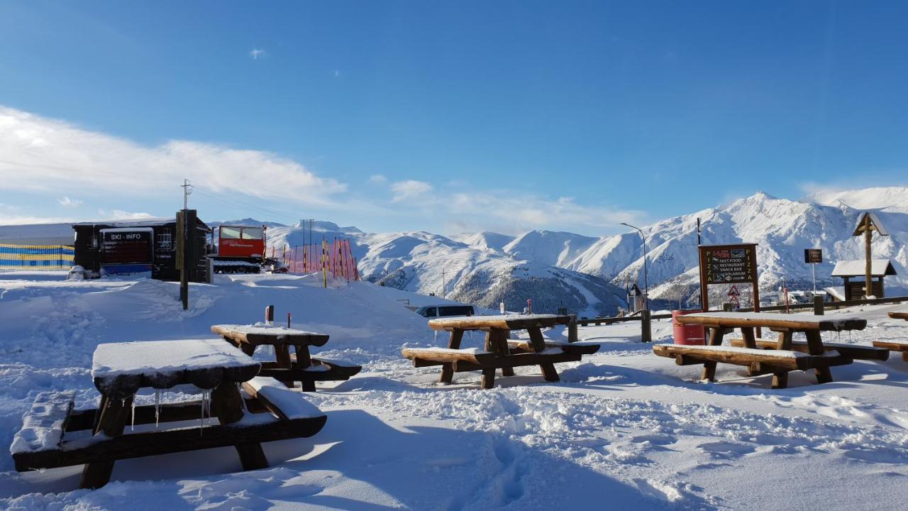 Alpino Lodge Bivio Livigno Exteriör bild